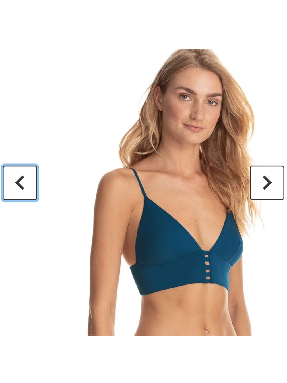 NWT Maaji Triangle Reversible Bikini Top - Medium